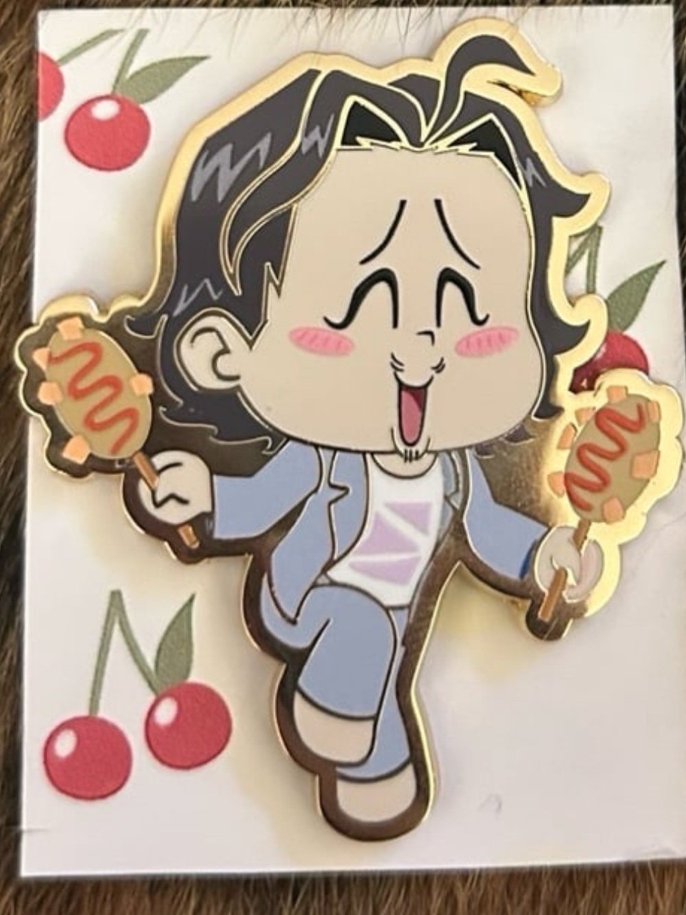 PALM pink à la mode k-pop demon hunters bobby pin